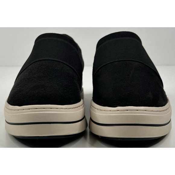 Clarks Audreigh Eve Platform Loafer Sneaker Faux Suede Womens 8.5W Wide New - Picture 3 of 9